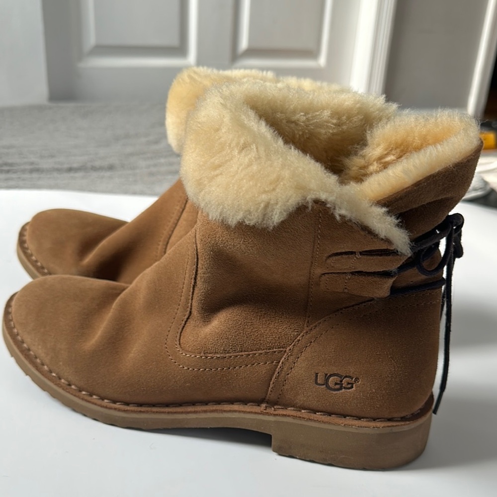 UGG Brown Shearling Boots